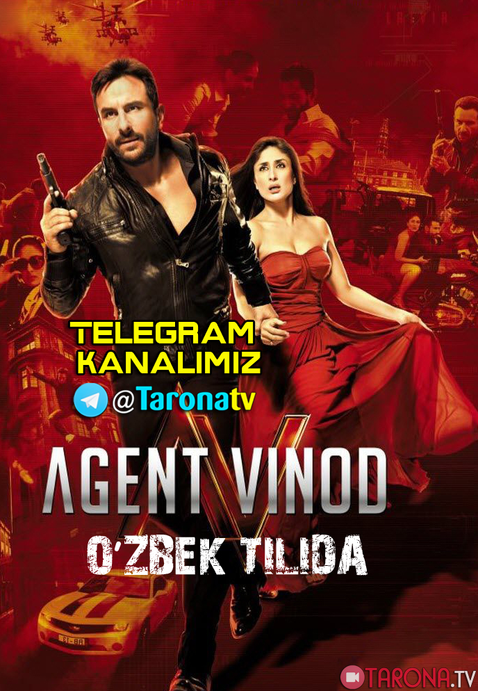 Josus Vinod / Agent Vinod Hind kino, Uzbek tilida HD